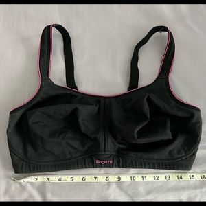 UK Brand Black Sports Bra